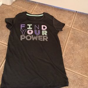 find your power gray shirt